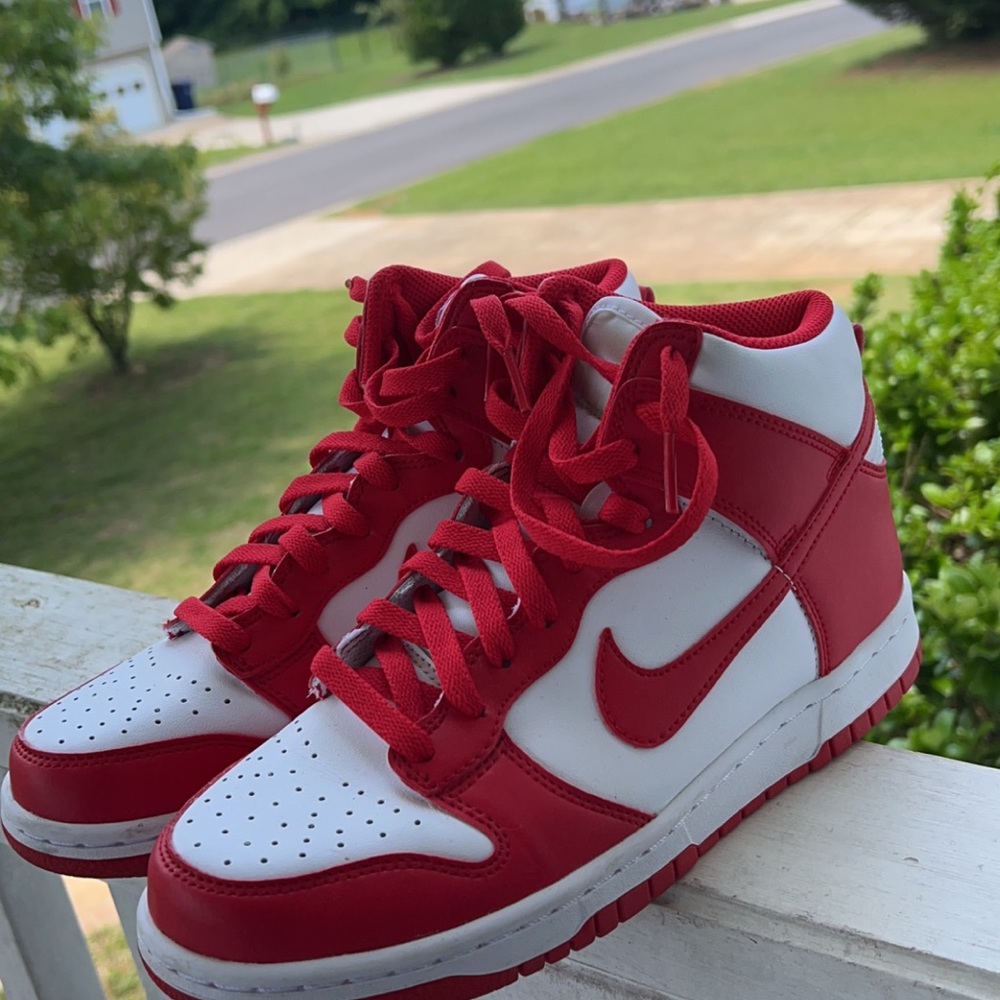 High top Nike Dunks